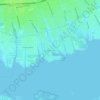 Copiague Harbor topographic map, elevation, terrain
