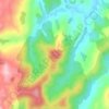 Dundle Hill topographic map, elevation, terrain