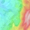 Les Courbettes topographic map, elevation, terrain