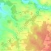 Malvrain topographic map, elevation, terrain