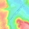 Au plaissy topographic map, elevation, terrain
