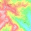 Renhadouro topographic map, elevation, terrain