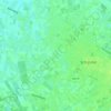Borne topographic map, elevation, terrain