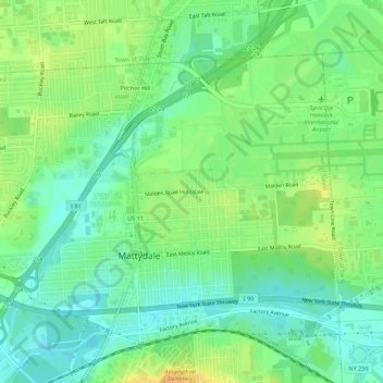 Hinsdale Topographic Map Elevation Terrain