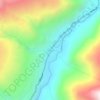 Gemur topographic map, elevation, terrain