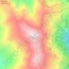 Gombak topographic map, elevation, terrain