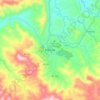 Marcala topographic map, elevation, terrain