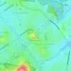 Mount Thompson topographic map, elevation, terrain