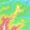 Pinellu topographic map, elevation, terrain