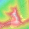 Mount Faulkner topographic map, elevation, terrain
