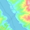 Marshall topographic map, elevation, terrain