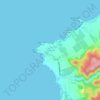 Te Kaha topographic map, elevation, terrain