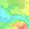 Bussy-la-Côte topographic map, elevation, terrain