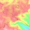 Perrys Hill topographic map, elevation, terrain