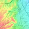 San Antonio East topographic map, elevation, terrain