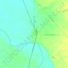 Clarendon topographic map, elevation, terrain