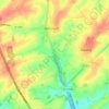 Riqueval topographic map, elevation, terrain