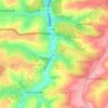 Eschwiller Mill topographic map, elevation, terrain
