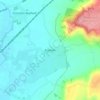 Foxham topographic map, elevation, terrain