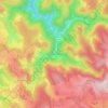 Glashütte topographic map, elevation, terrain