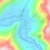 Calca topographic map, elevation, terrain