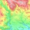 Zeurz topographic map, elevation, terrain