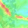 Gap of the Mountain topographic map, elevation, terrain