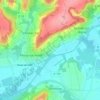 Les Carreux topographic map, elevation, terrain