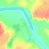 Ванкор topographic map, elevation, terrain