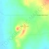 Little Wongan Hill topographic map, elevation, terrain