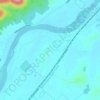 Hopuhopu topographic map, elevation, terrain