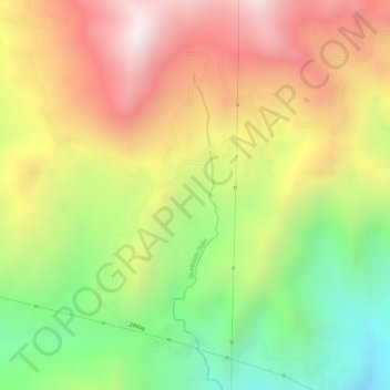 Dopo topographic map, elevation, terrain