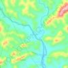 Juncalito topographic map, elevation, terrain