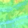 La Croute topographic map, elevation, terrain