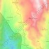 Masalle topographic map, elevation, terrain