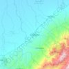Coloncito topographic map, elevation, terrain
