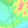 El Alia topographic map, elevation, terrain