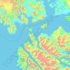 Shaw Island topographic map, elevation, terrain