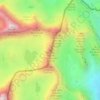 Point de Fond de Chambeyron topographic map, elevation, terrain