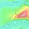 Au champ des romains topographic map, elevation, terrain