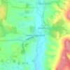 Newton Poppleford topographic map, elevation, terrain