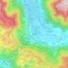 Longchamp topographic map, elevation, terrain
