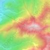 Tegelberg topographic map, elevation, terrain