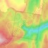 Horton Falls topographic map, elevation, terrain