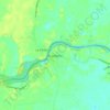 Arauquita topographic map, elevation, terrain