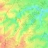 Les Tunières topographic map, elevation, terrain