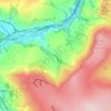 Lumbutts topographic map, elevation, terrain