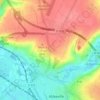 La Justice topographic map, elevation, terrain