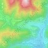 Fragen topographic map, elevation, terrain