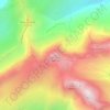 Faulhorn topographic map, elevation, terrain